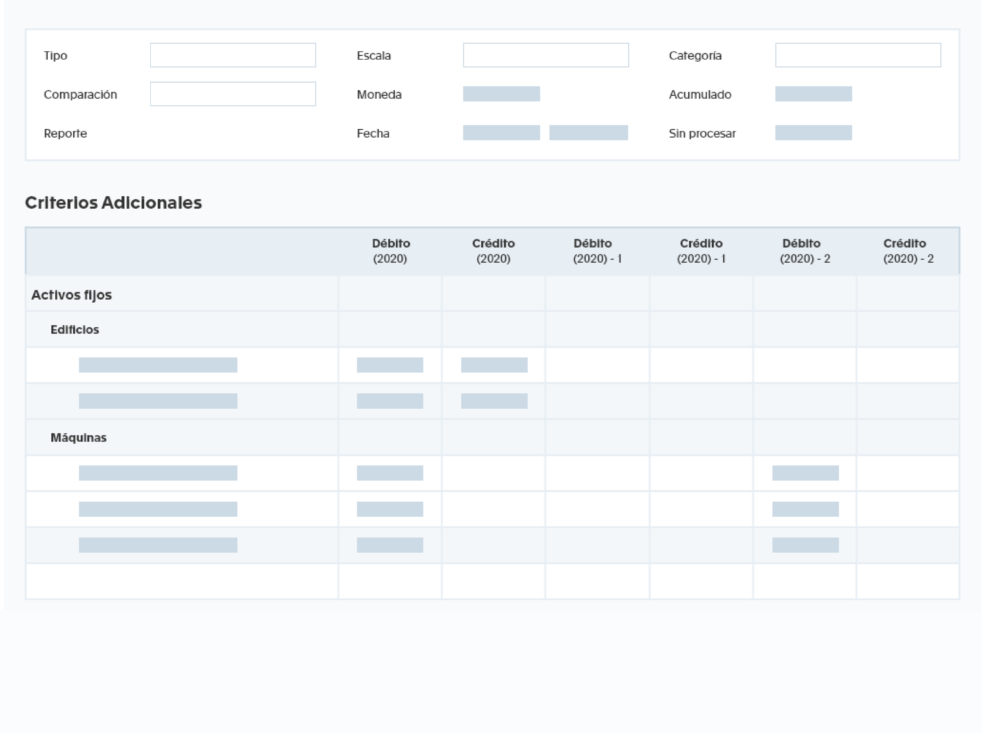 screenshot of Exact for Finance